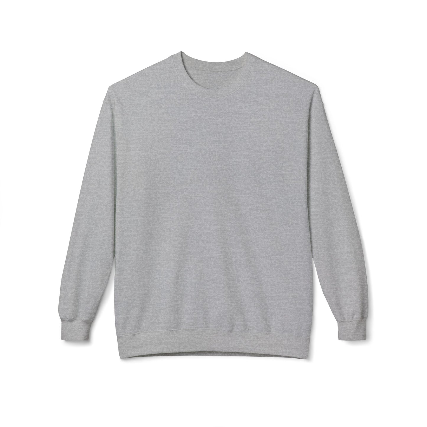 Inspirational Fleece Crewneck Sweatshirt - "Prevention is Better Than Cure"