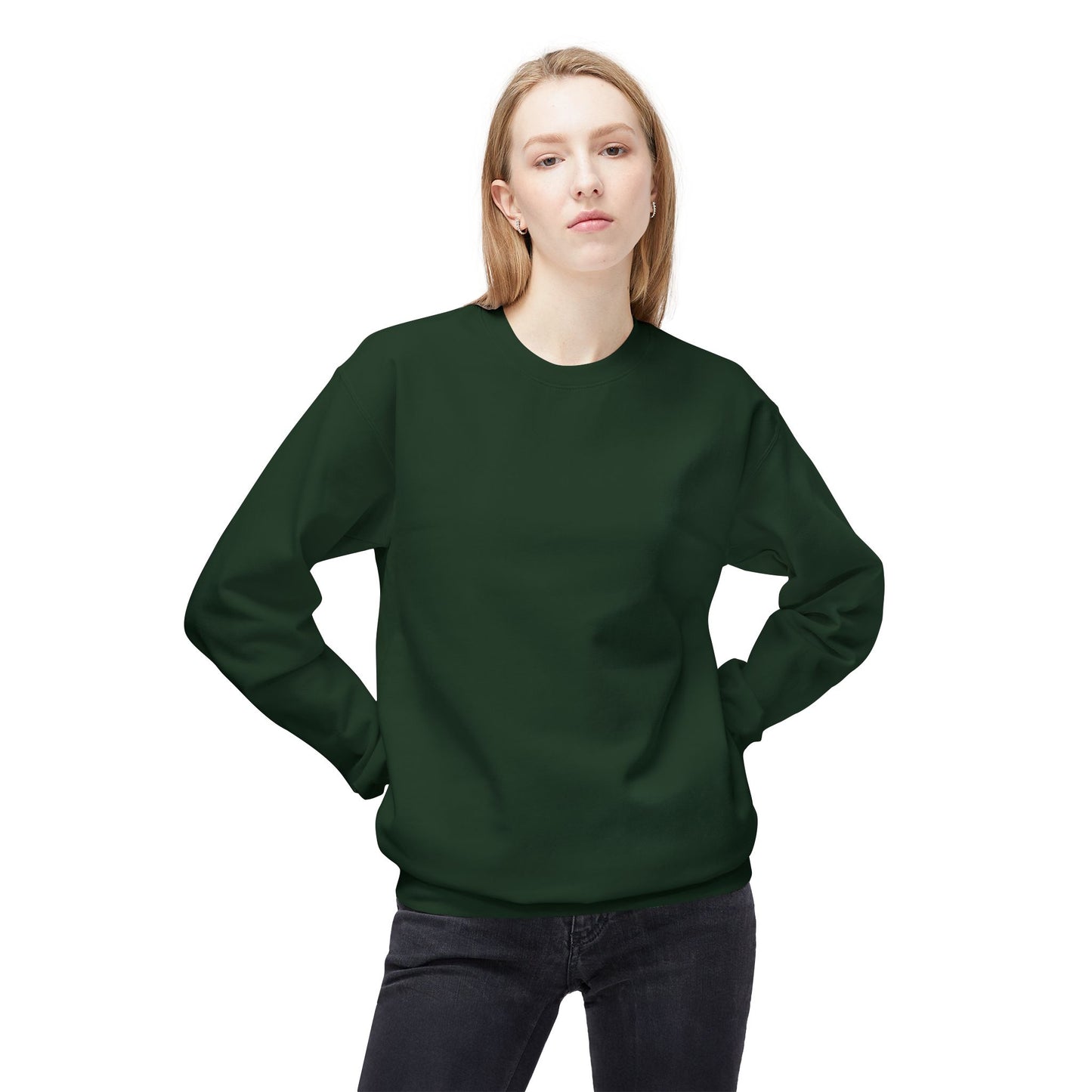 Inspirational Fleece Crewneck Sweatshirt - "Prevention is Better Than Cure"