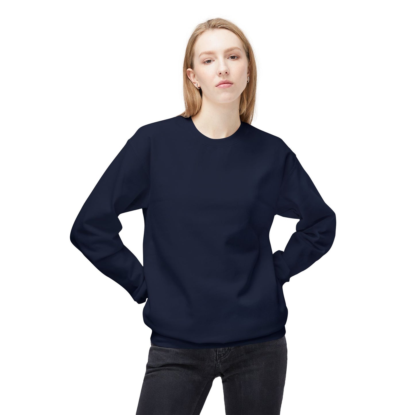 Inspirational Fleece Crewneck Sweatshirt - "Prevention is Better Than Cure"