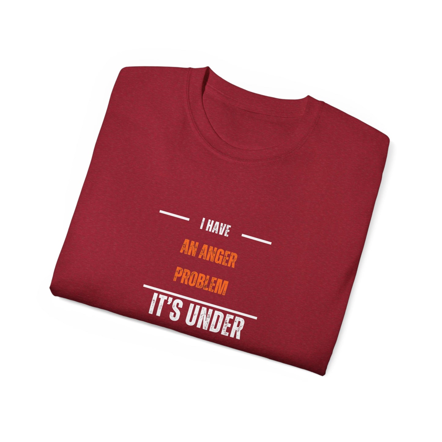 Unisex Anger Management Graphic Tee - Humor for Everyday Life