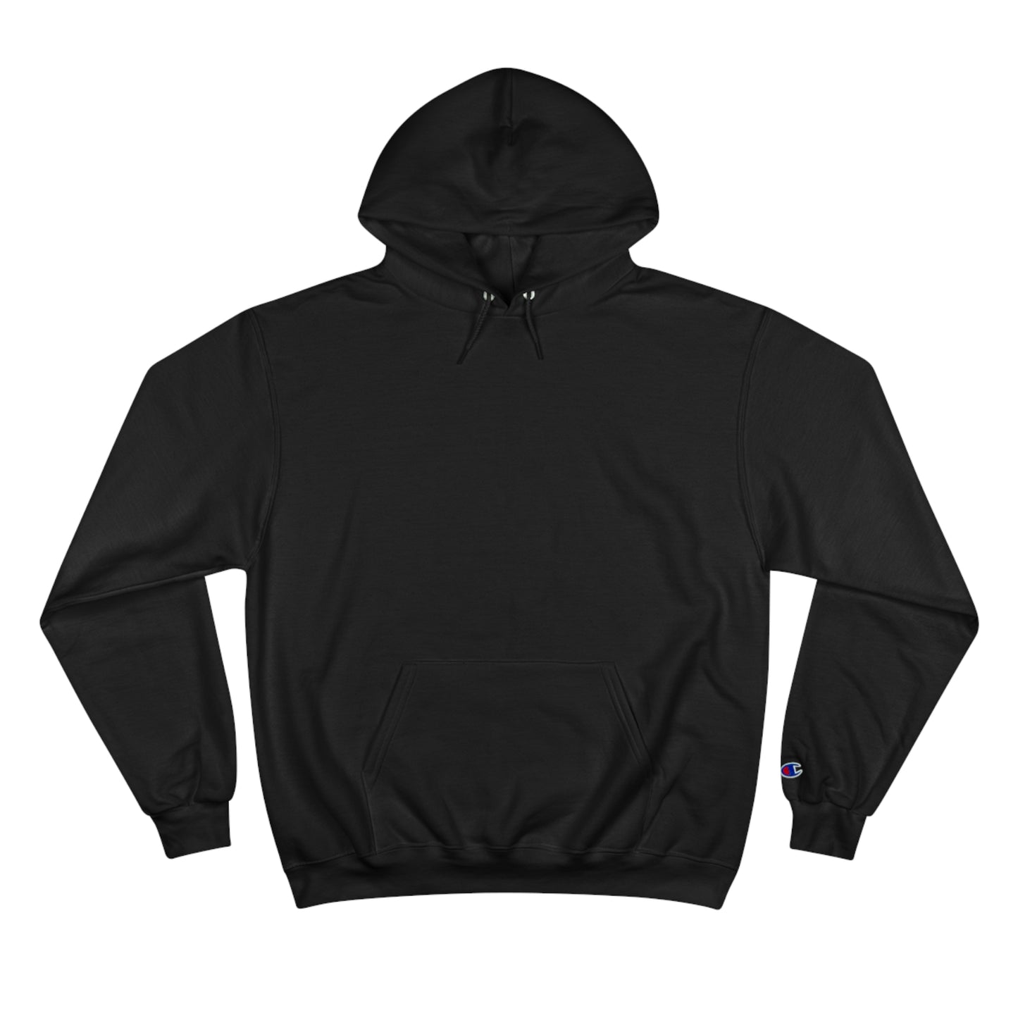 Karma Motivational Hoodie – Stylish Black Champion Sweatshirt with Inspiring Quote