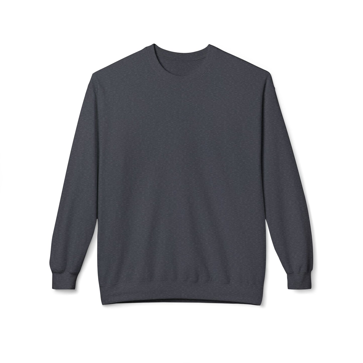 Inspirational Fleece Crewneck Sweatshirt - "Prevention is Better Than Cure"