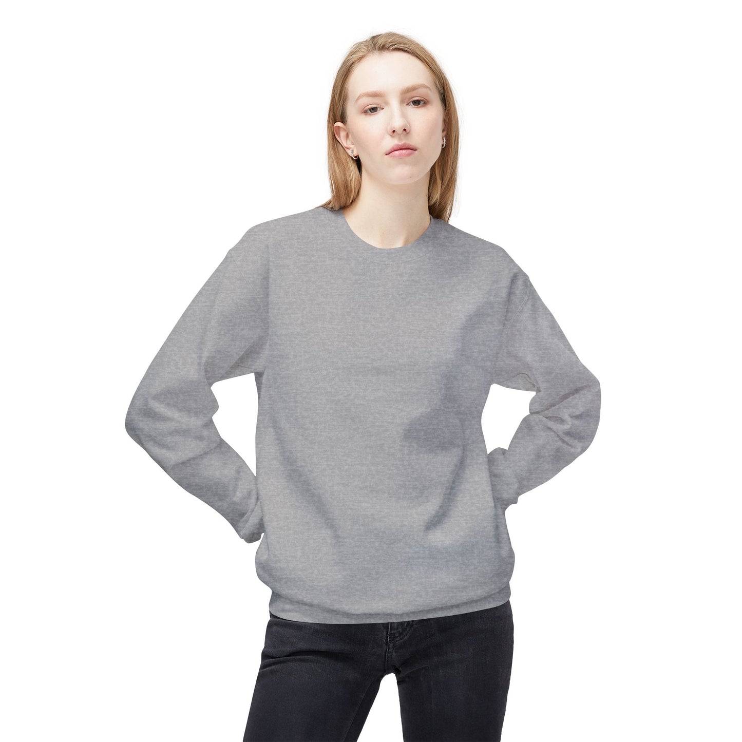 Inspirational Fleece Crewneck Sweatshirt - "Prevention is Better Than Cure"