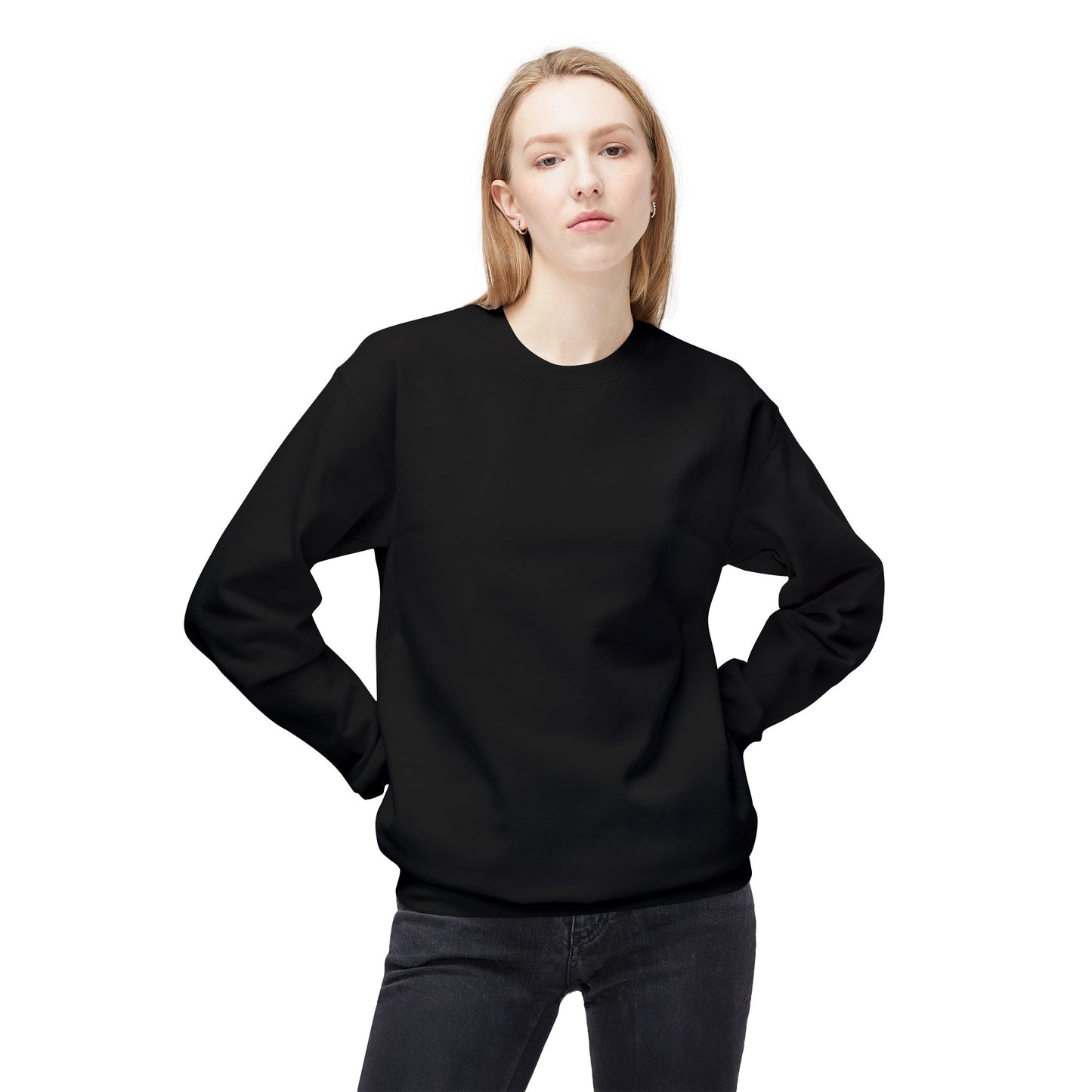 Inspirational Fleece Crewneck Sweatshirt - "Prevention is Better Than Cure"