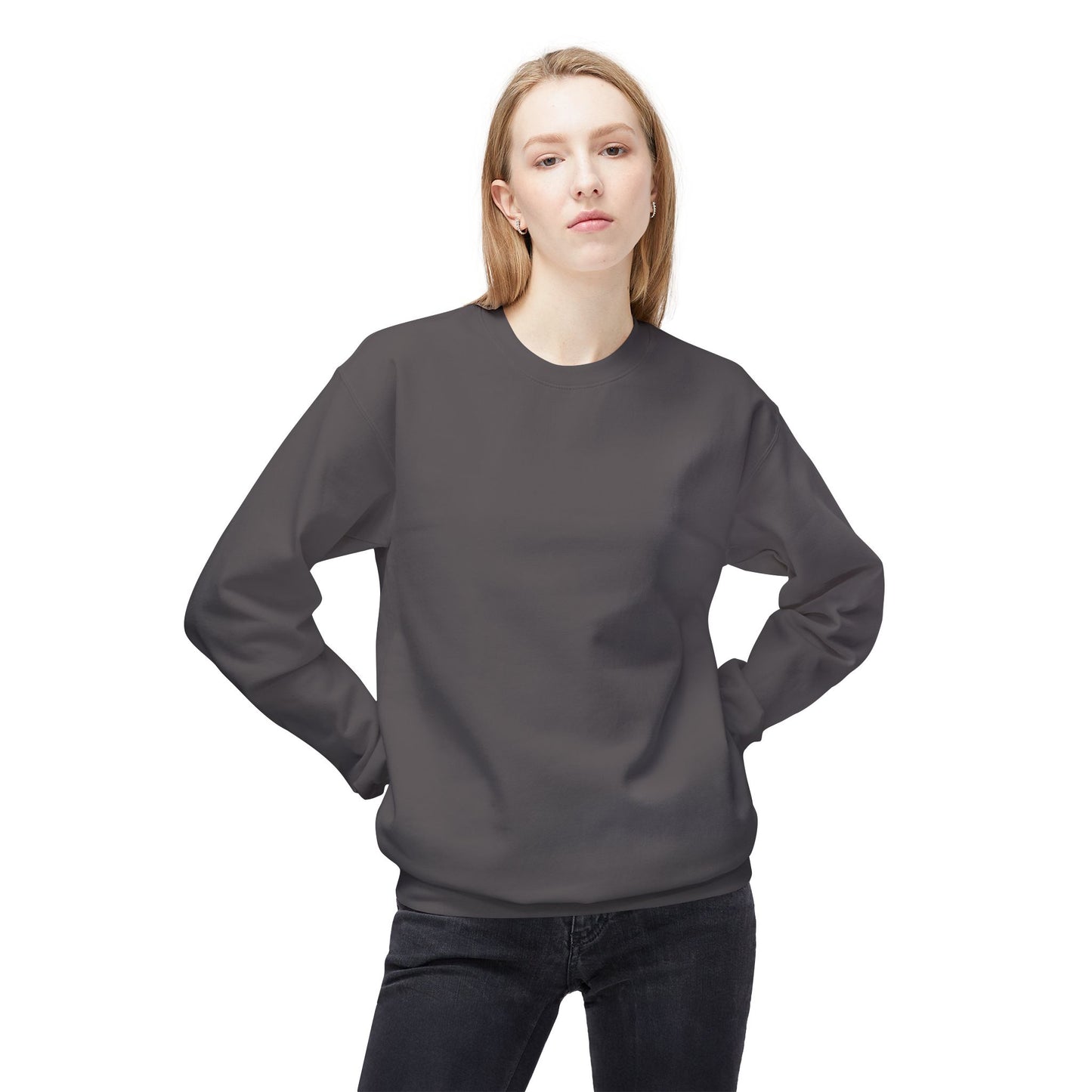 Inspirational Fleece Crewneck Sweatshirt - "Prevention is Better Than Cure"