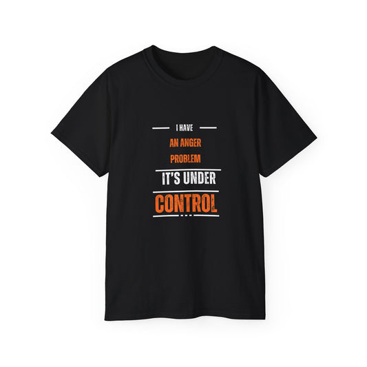 Unisex Anger Management Graphic Tee - Humor for Everyday Life