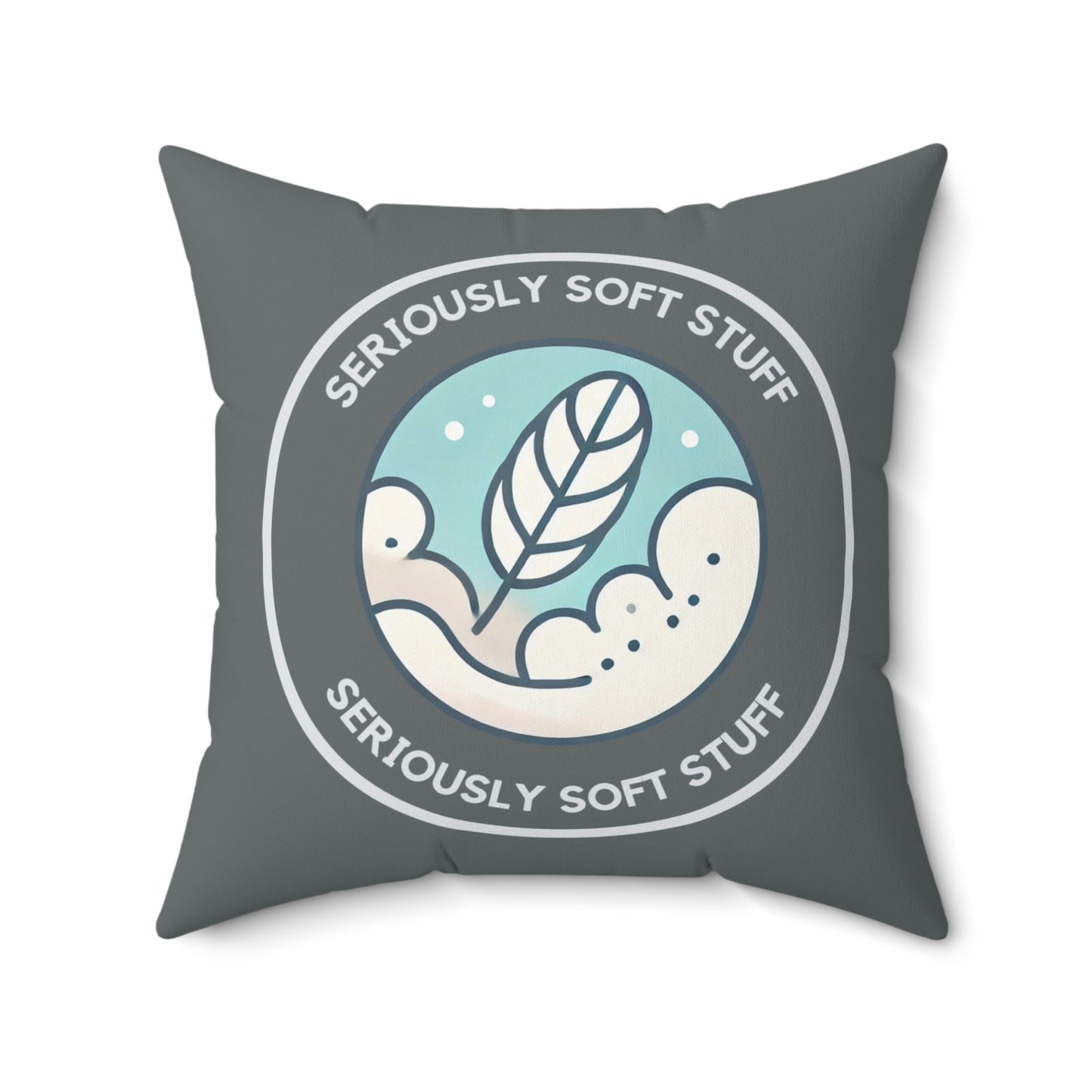 Seriously Soft Stuff Square Pillow